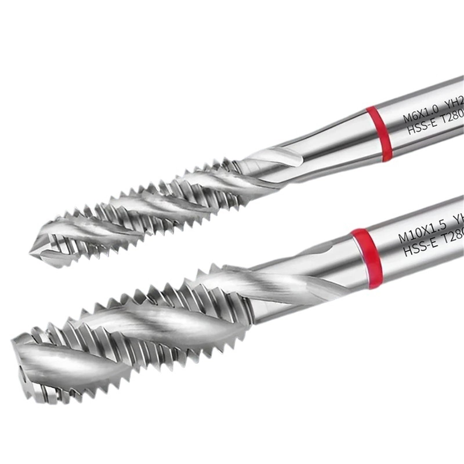 Zngdaynr M18x1.0 1Pcs Hsse Metric Spiral Fluted Tap T2809 M9 M10 M11 M12 M14 M15 M16 M18 M20 M22 M24 Machine Screw Thread(M18x1.0)
