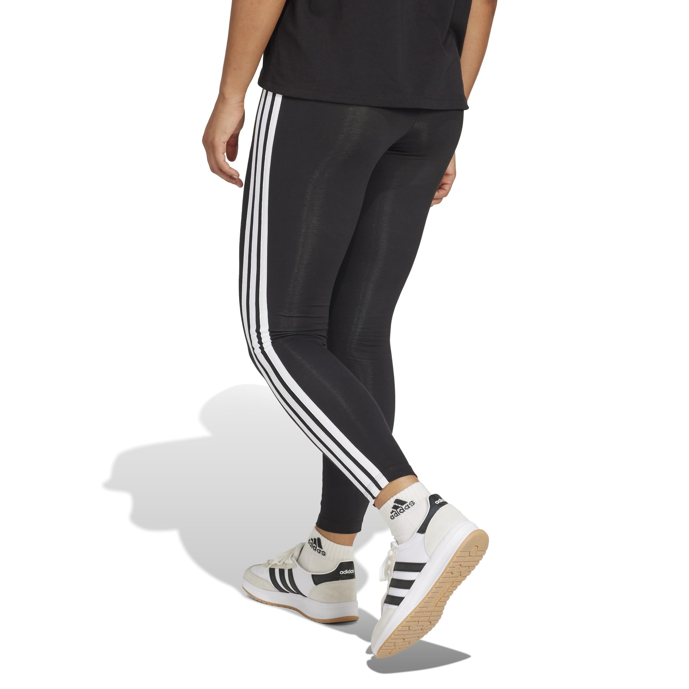 adidas Women Leggings Essentials 3-Stripes Cotton - 2