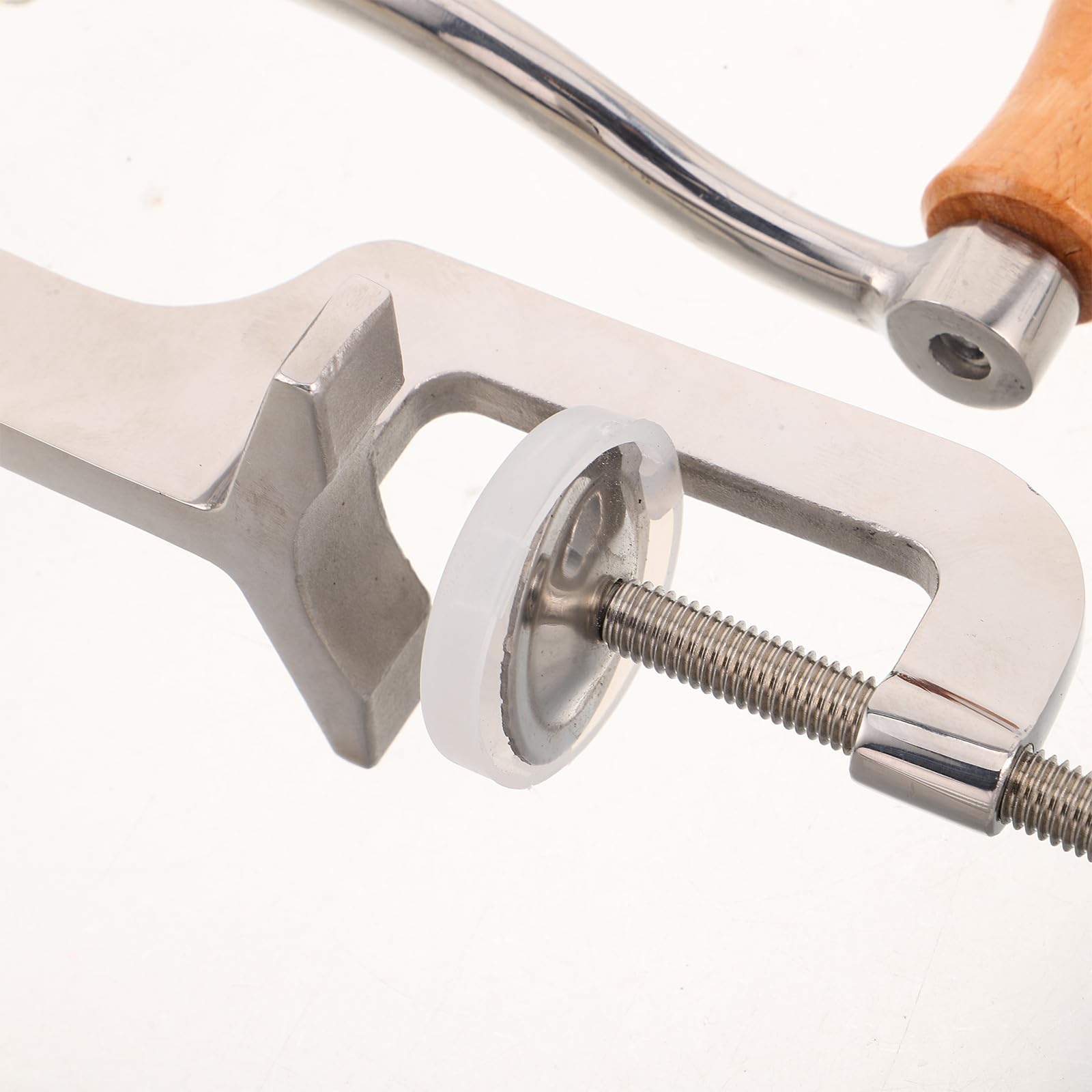 Molinillo de Madera con Acero de Inoxidable Manivela Manual Café