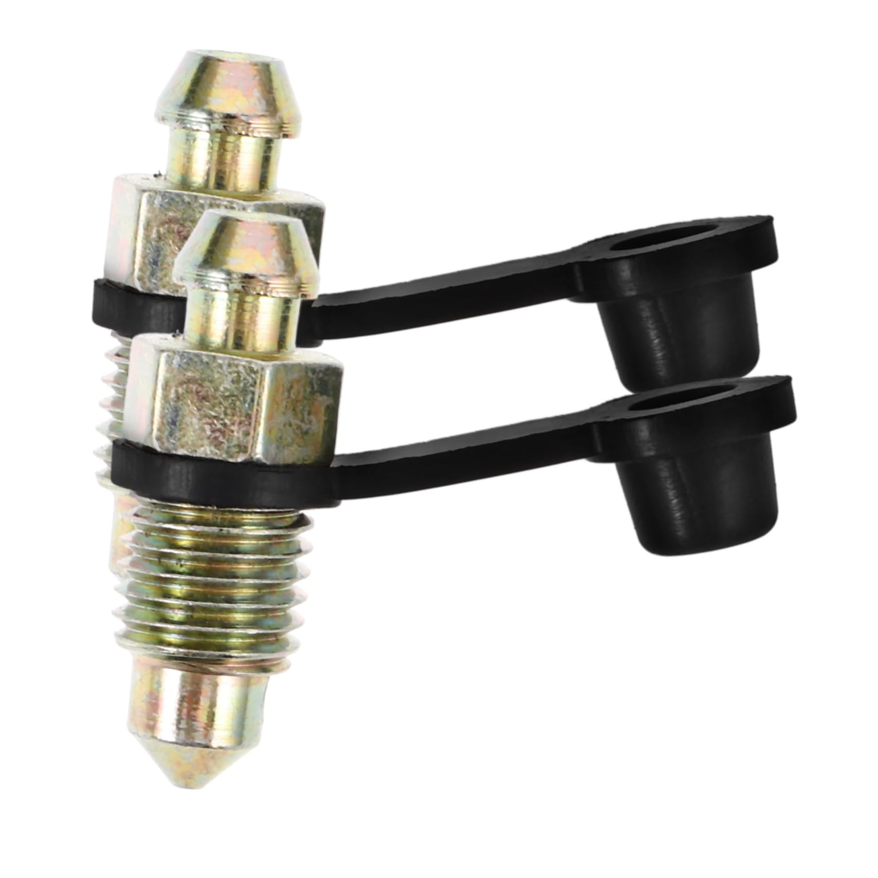 SOESFOUFU Bleeder Screws Caps for Motorcycle M10 Bolt Automotive Brake Bleeder Caps Easy Installation