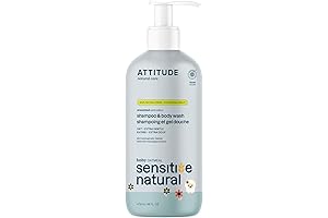 2-in-1 Baby Shampoo and Body Wash with a Sensitive Attitude