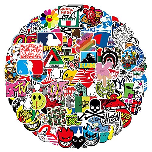 Kaderas-Brand-Stickers-101-Pack-Vinyl-Decals-for-Skateboard-Laptop-Bicycle-Helmet-Water-Bottles-Car-Fashion-Stickers-for-Adults-Teens-Children