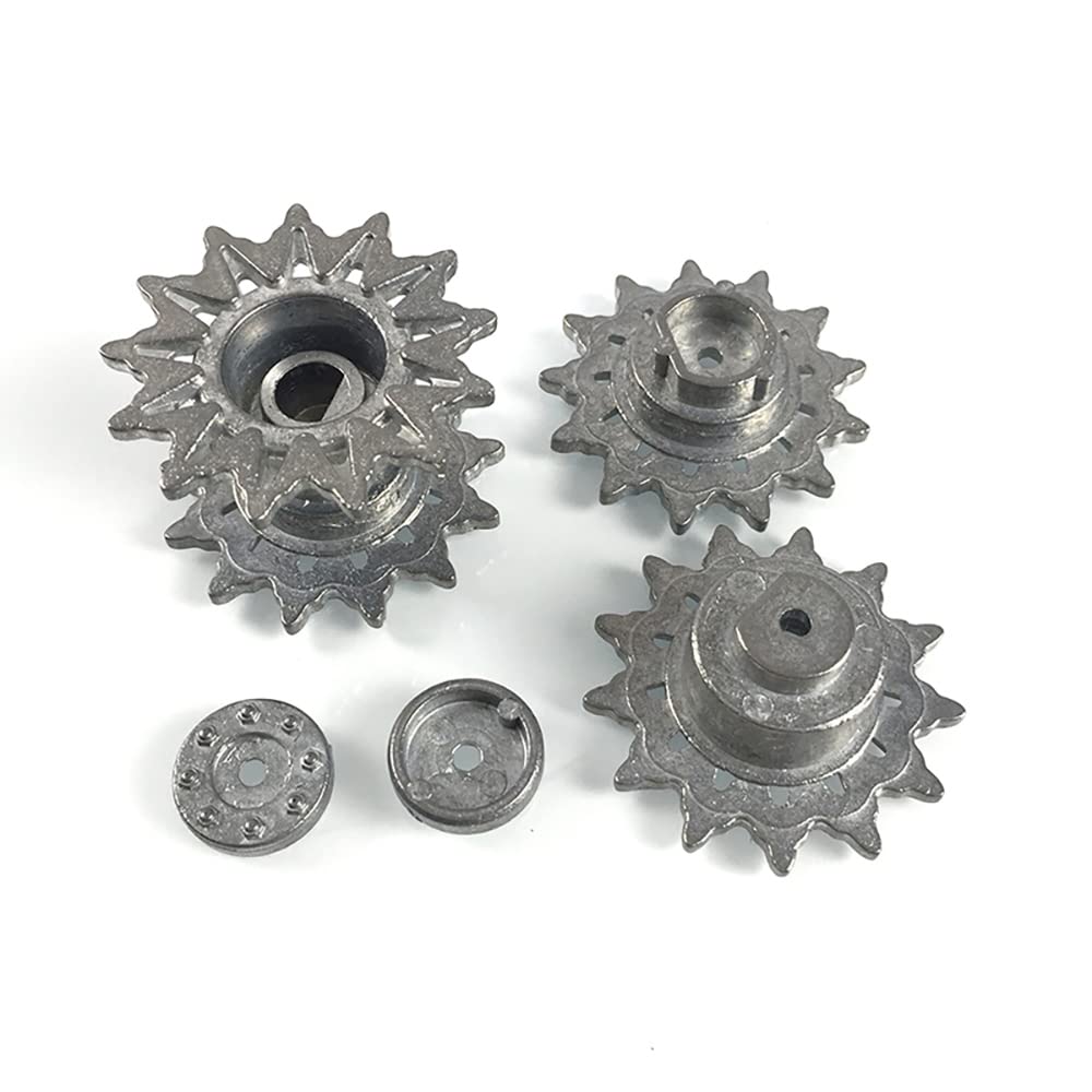 Henglong 1/16 Scale USA M4A3 Sherman Rc Tank 3898 Metal Sprockets Driving Wheels