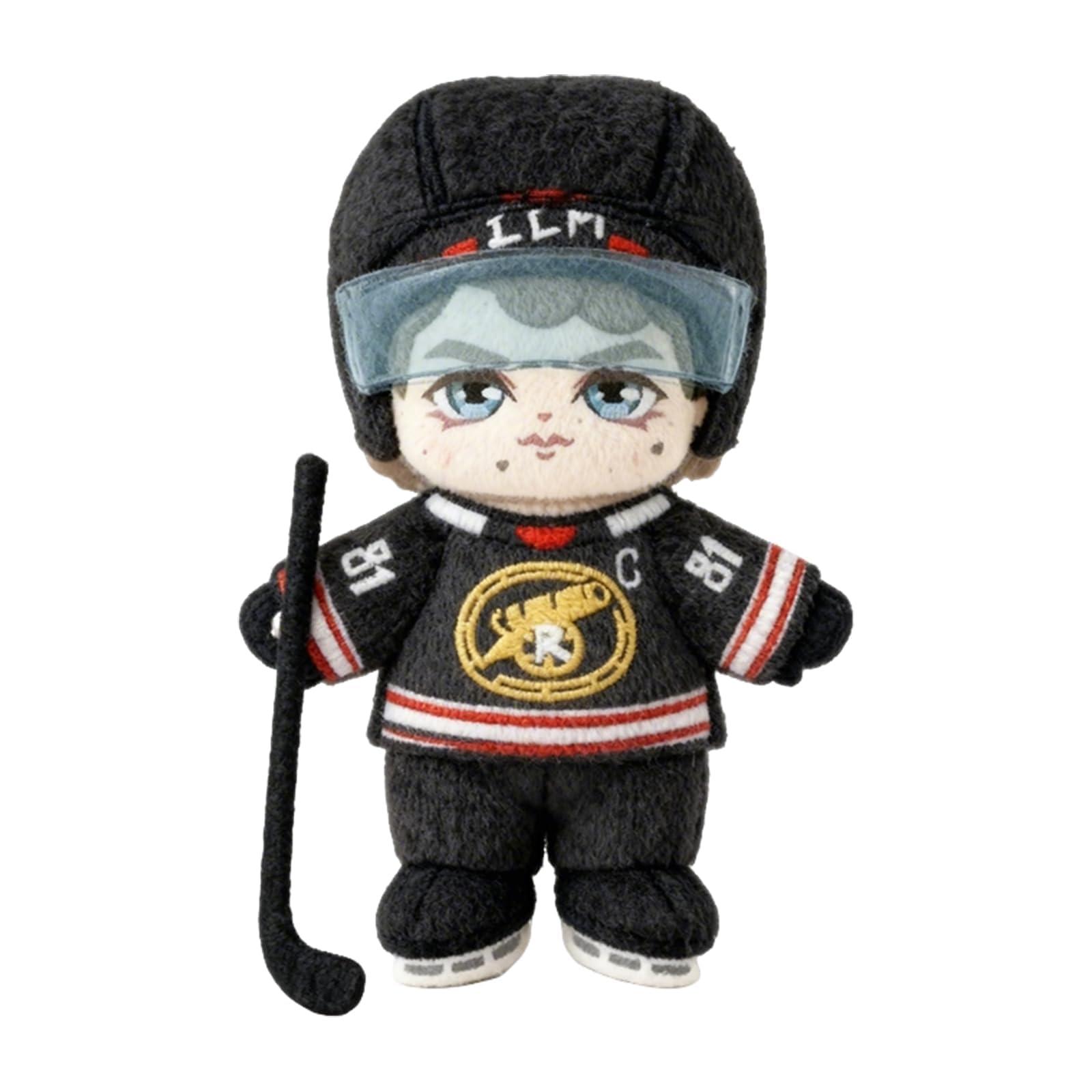 YIttings Heated Plush Rivalry Decoration Home Decor Heated Gay Hockey Romance TV Show Rivalry Stuffed Toy Plush Toy Cute Creative Gift for Children (D)