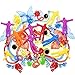 Sticky Stretchy Toy Assortment of 100 Pics