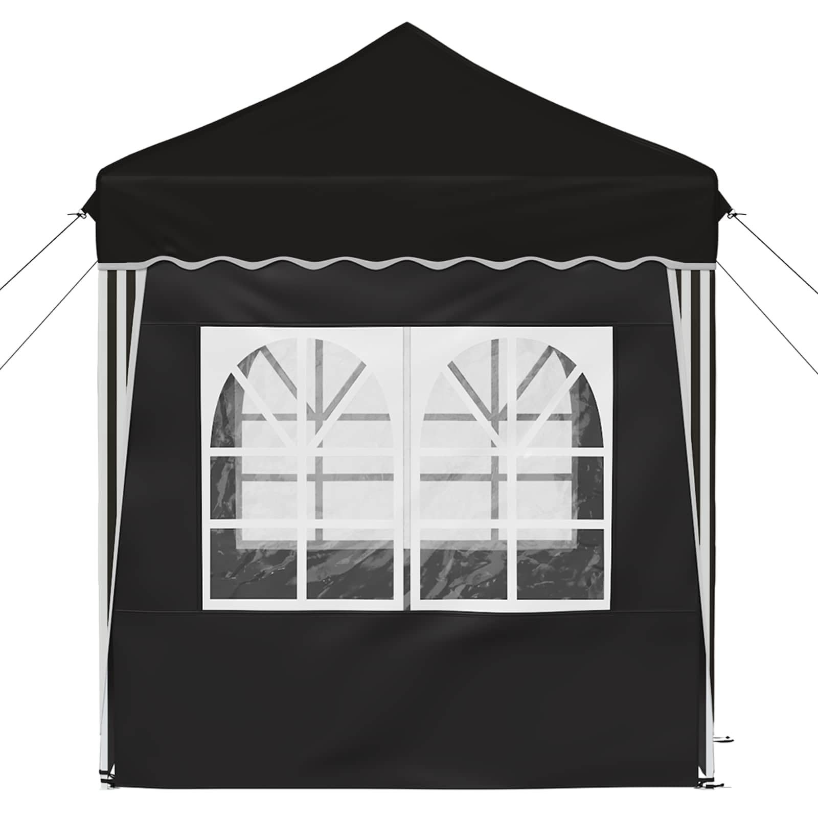 Namiot Pop Up 195 x 195 x 245 cm Czarny