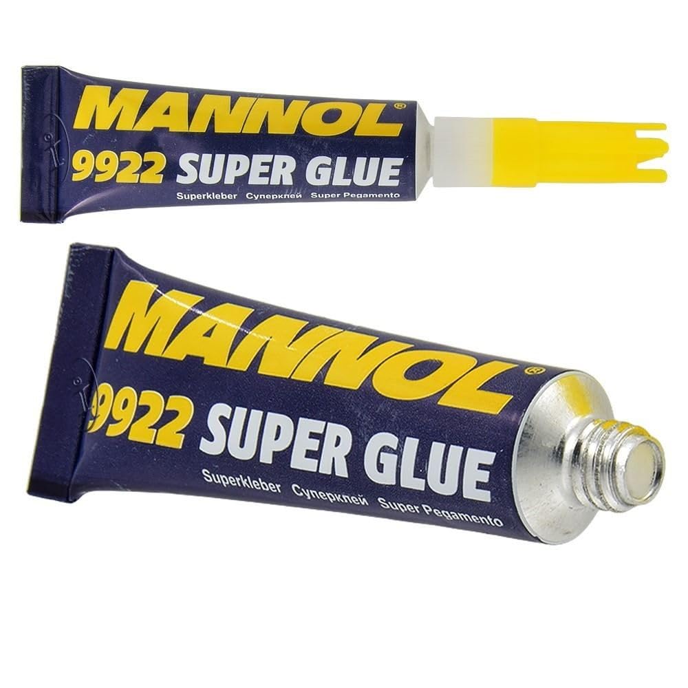 HTE - , Super Glue, Fast-curing adhesive for quick repairs and bonding tasks (9922 Super Glue 5 Pc)