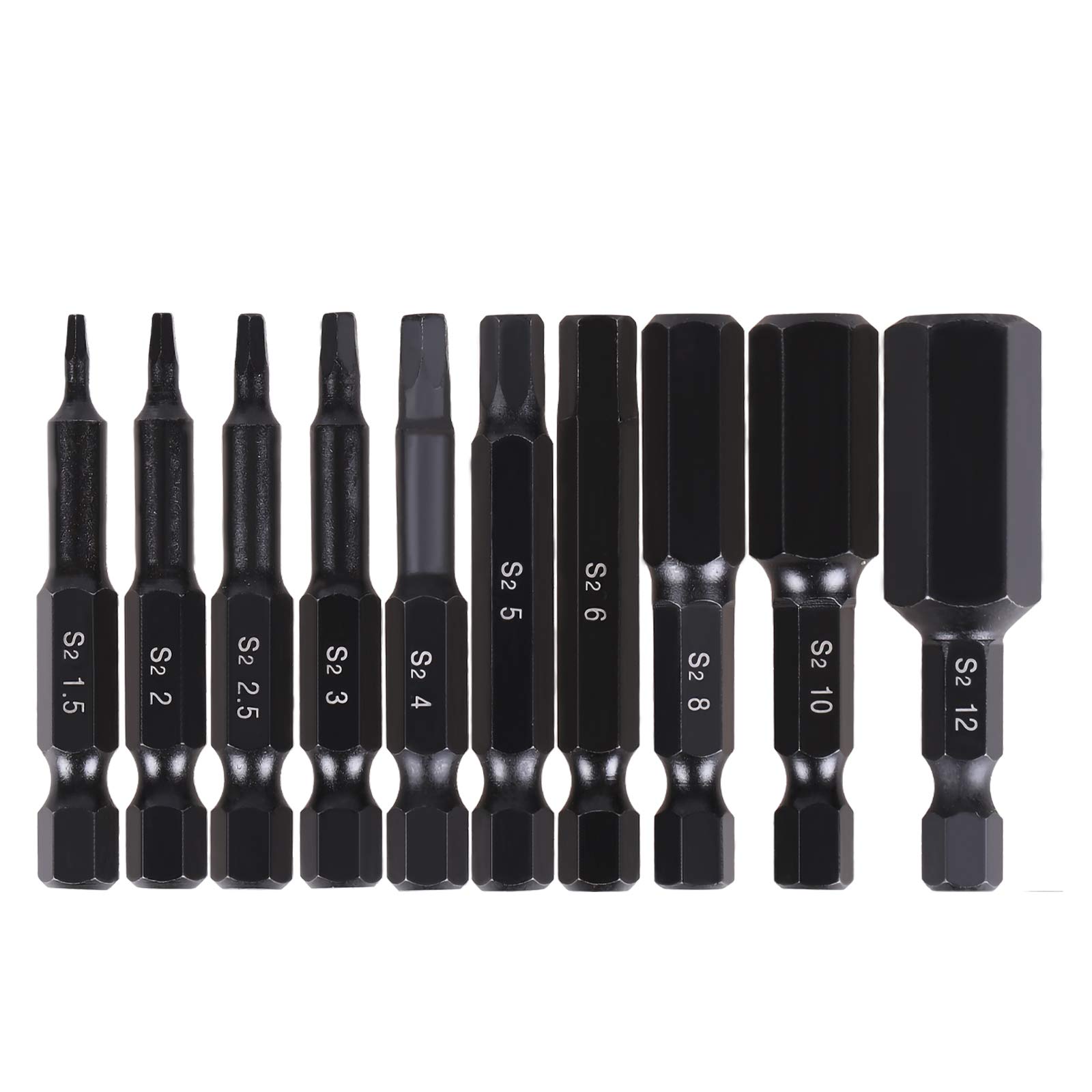 Buy COMOWARE Allen Wrench Drill Bits Set Hex Bit Set, 10 Pack Metric 1