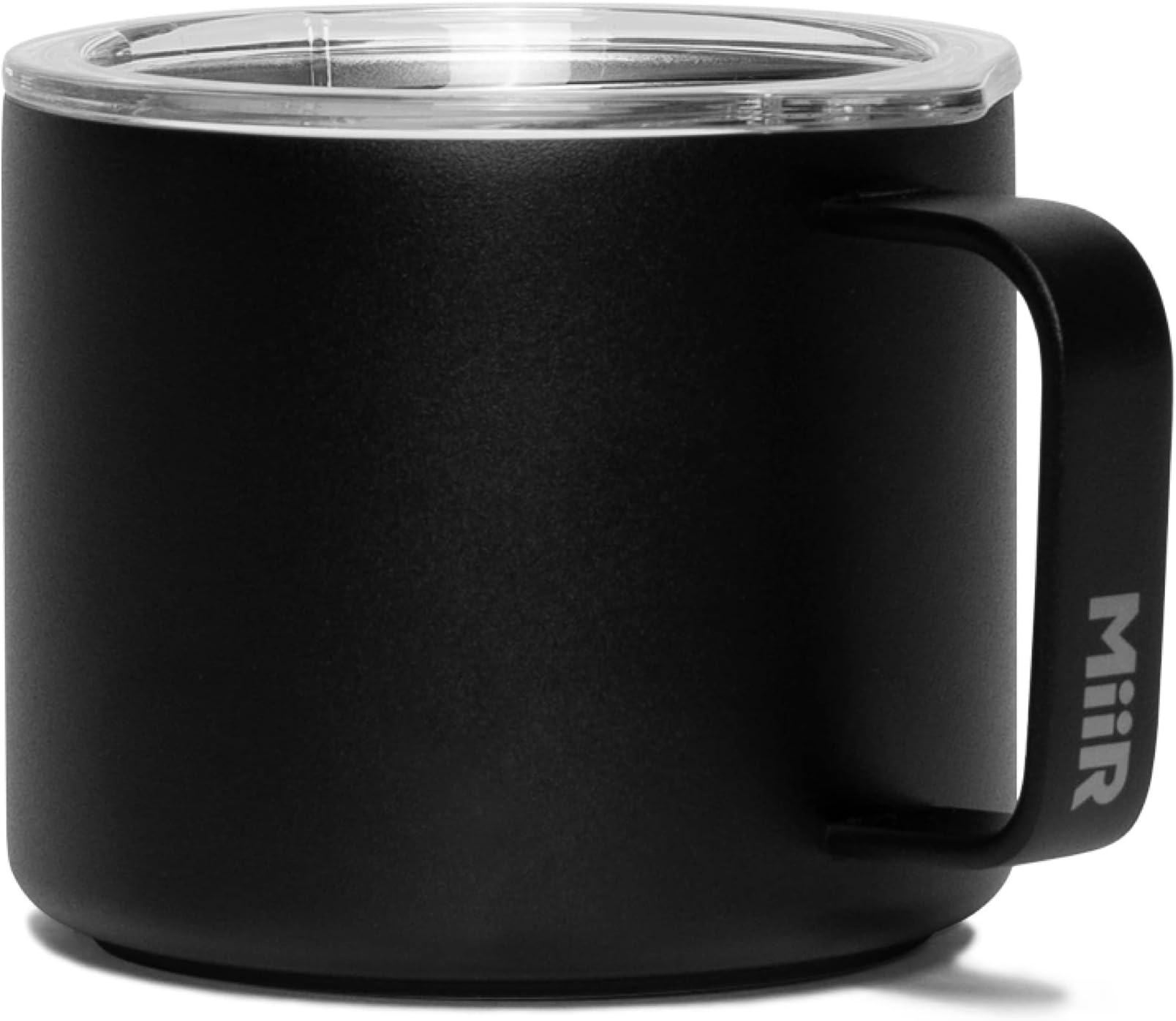 Camp Cup, Vacuum Insulated, Stainless Steel with Slide Lid, BPA Free, Black, 8 Fluid Ounces