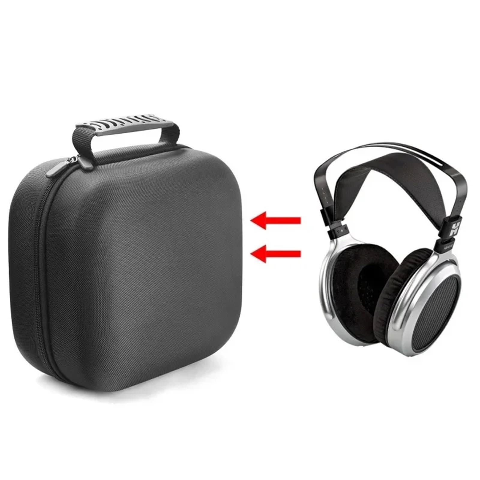 Estuche de Transporte Caja Dura Protectora for Accesorios de Bolsa de protección de Auriculares