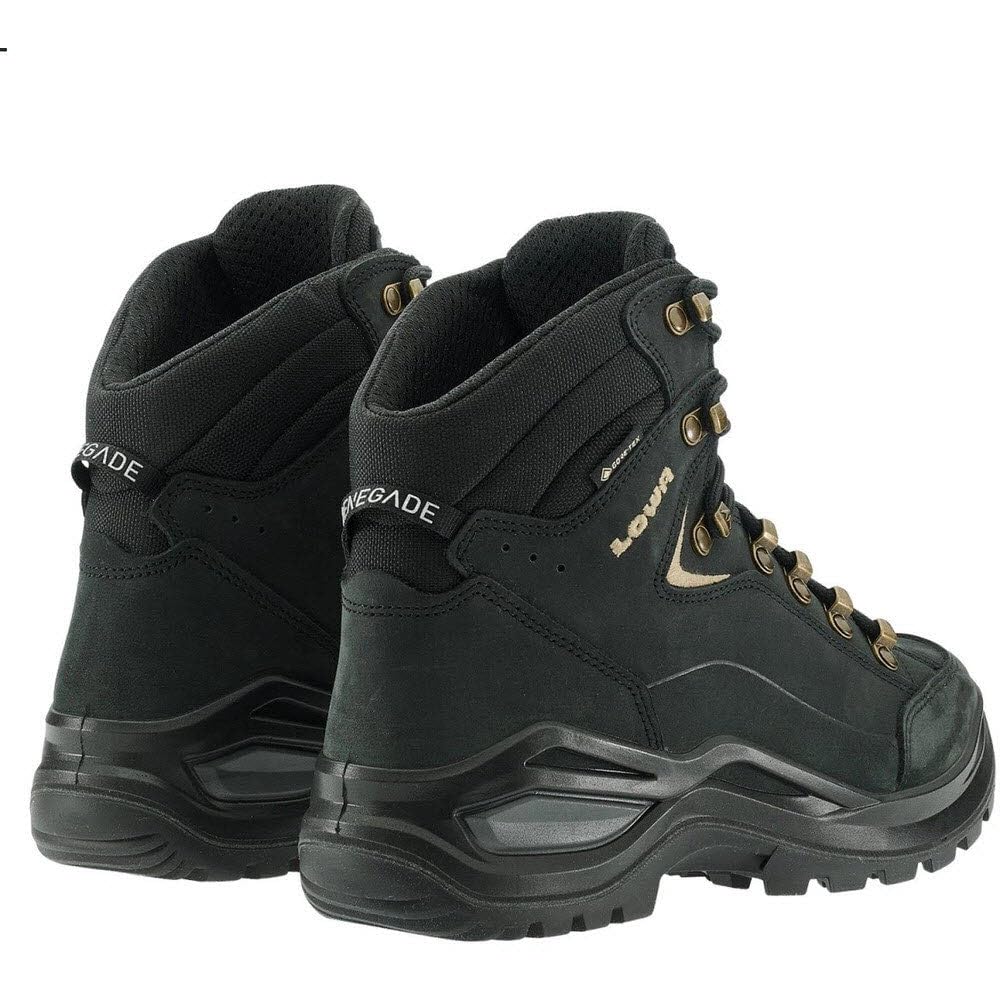 LOWA Adult Leichtwanderschuhe hoher Schnitt Damen Renegade EVO GTX MID Ws schwarz