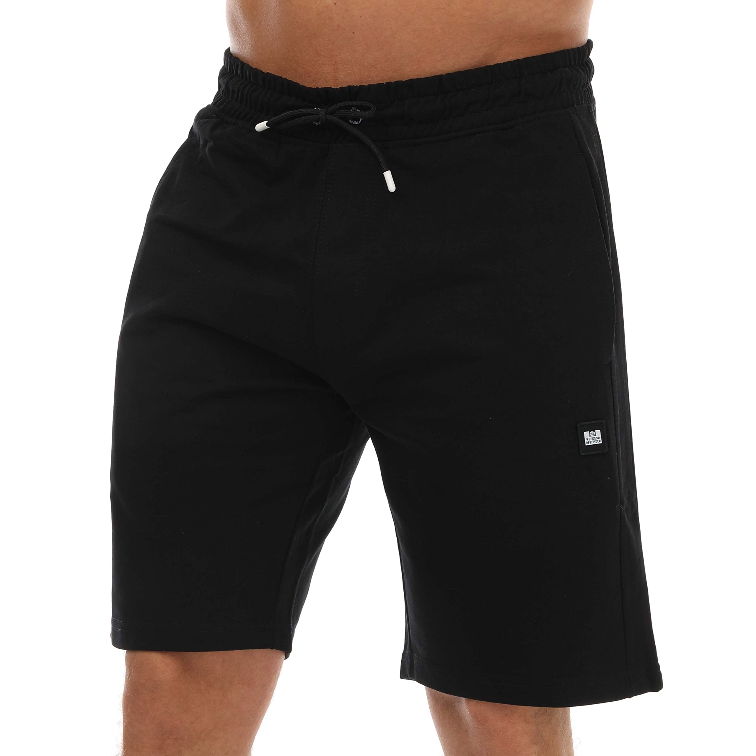 Weekend Offender Men's Scandium Jog Shorts in Black