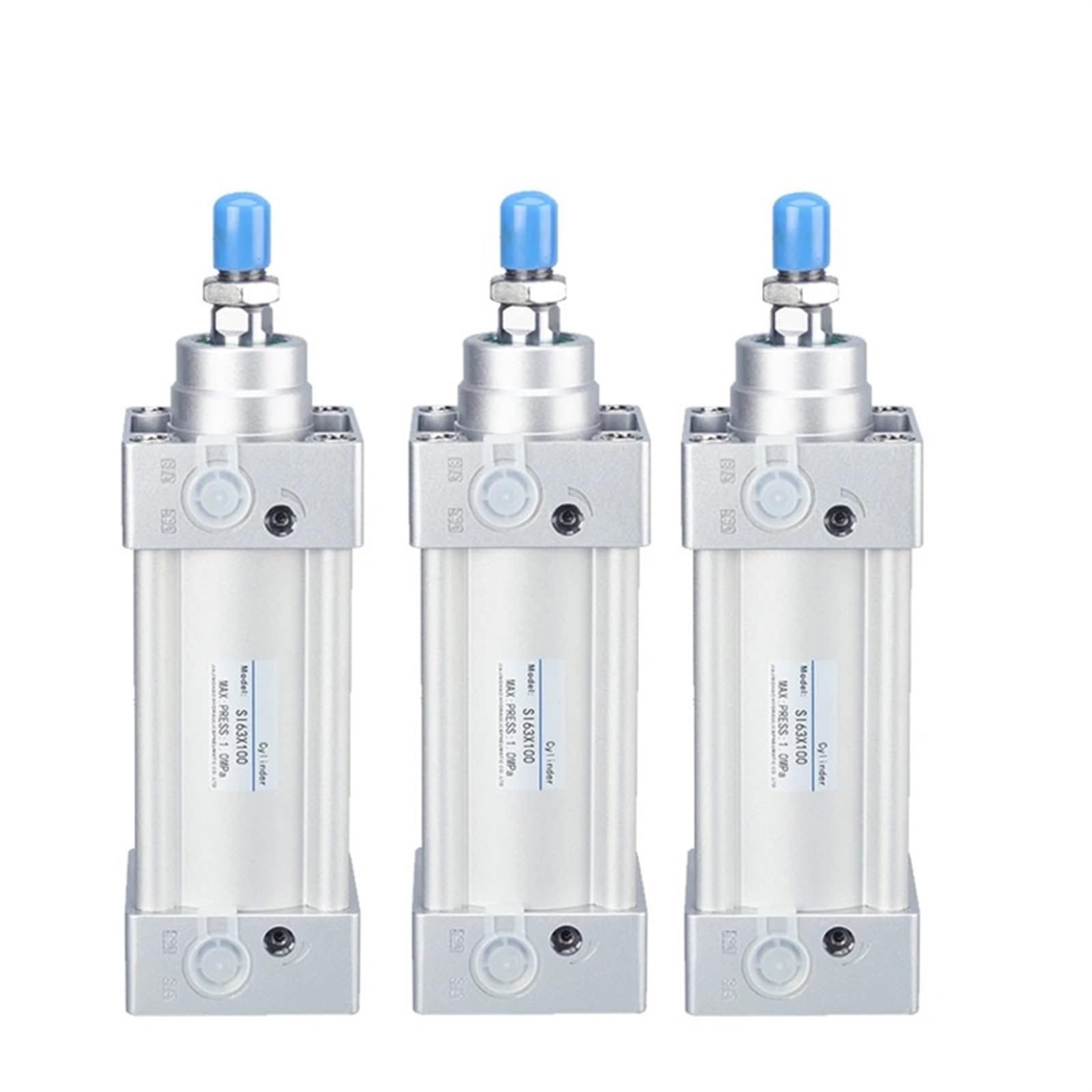 Vérin pneumatique alésage 63 mm course 150 mm en actionneur double effet