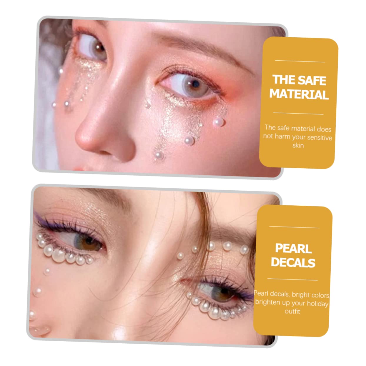 MAGICLULU 3 Set Di Gioielli Per Il Viso Rave Adesivi Per E Trucco Unghie Gemme Per Il Corpo Gemme Adesive Per Il Viso Accessori Per Festival 12 Fogli * 3