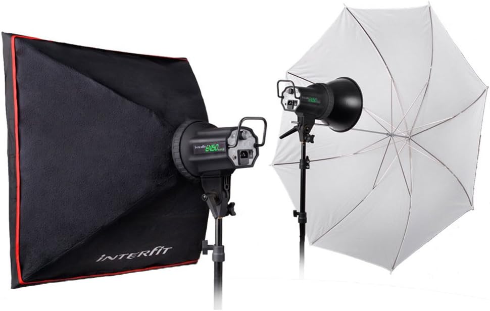 Interfit int352 ex150 MKIII Set Flash for Camera