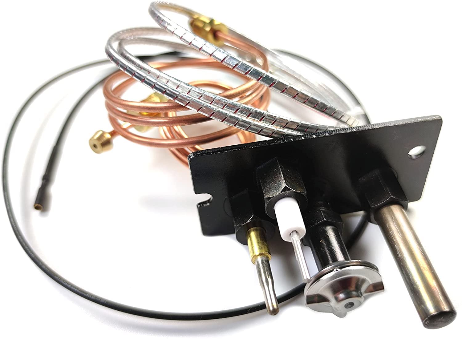 ViefowAdvanced Direct Vent Fireplace Natural Gas SIT 3 Way Pilot Assembly parts For Majestic, Monessen, Temco, Vermont Castings Parts 10002264 10002265 4021