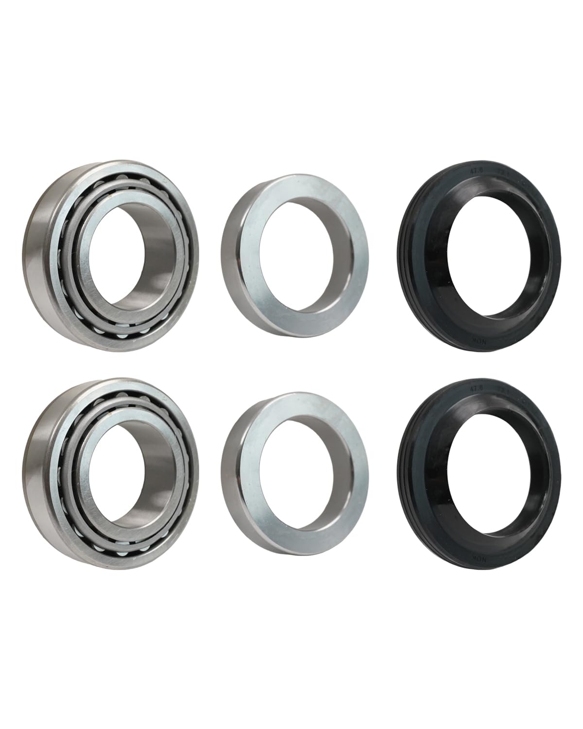 Rear Axle Bearing Inner Spacer Oil Seal Kit 43252-7S200, Fit for Nissan Titan 2004-2007,for Frontier 2005-2017,for Xterra 2006-2015,Replace 40210-7S210 43070-7S200 432527S200 430707S200 402107S210