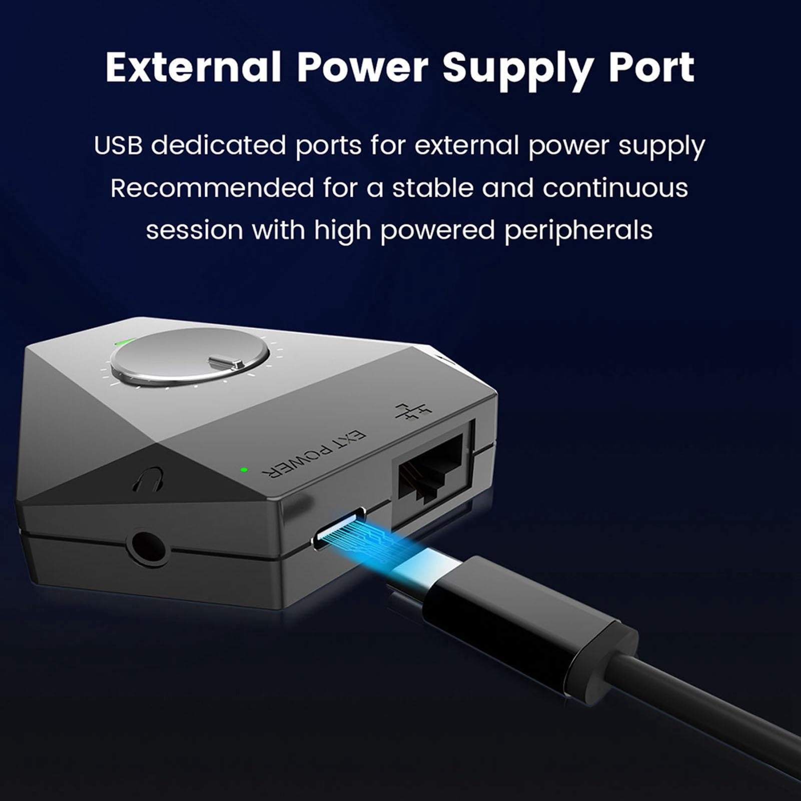 Per Adattatore Pro Per Console di Gioco Conversione Tastiera e Mouse, Connessione di Rete Cablata, Assistenza Macro Completa, Adattatore di Gioco
