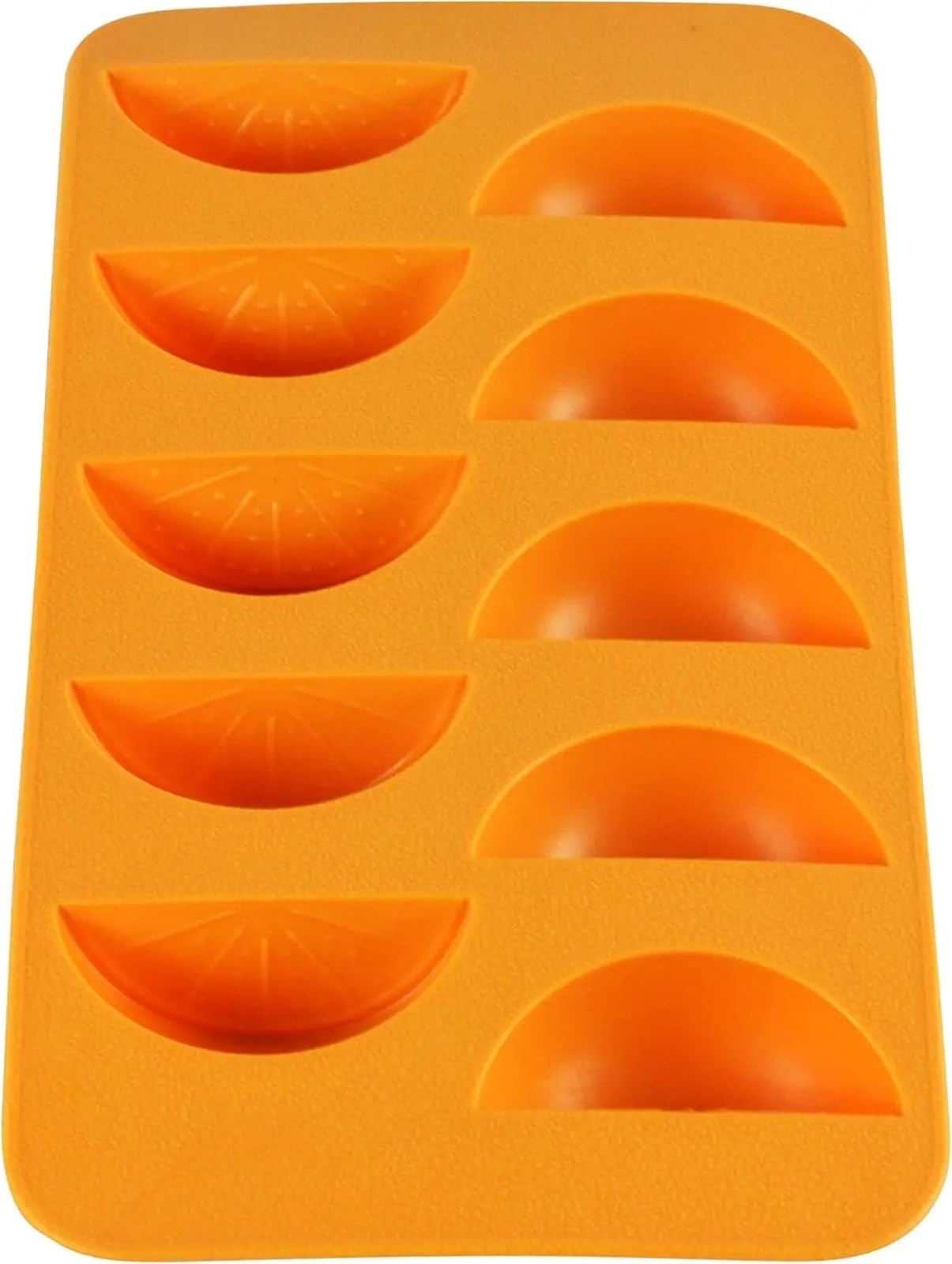 EiswüRfelform Lustige Orangenscheiben-Eiswürfelform – fruchtförmige Formen for Getränke, Schokolade, Süßigkeiten, Gelee und Seife