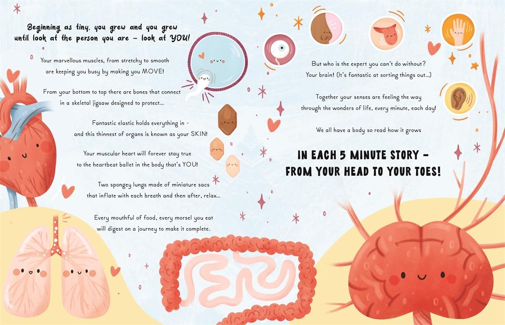 5 Minute Human Body Stories: Science to read out loud!