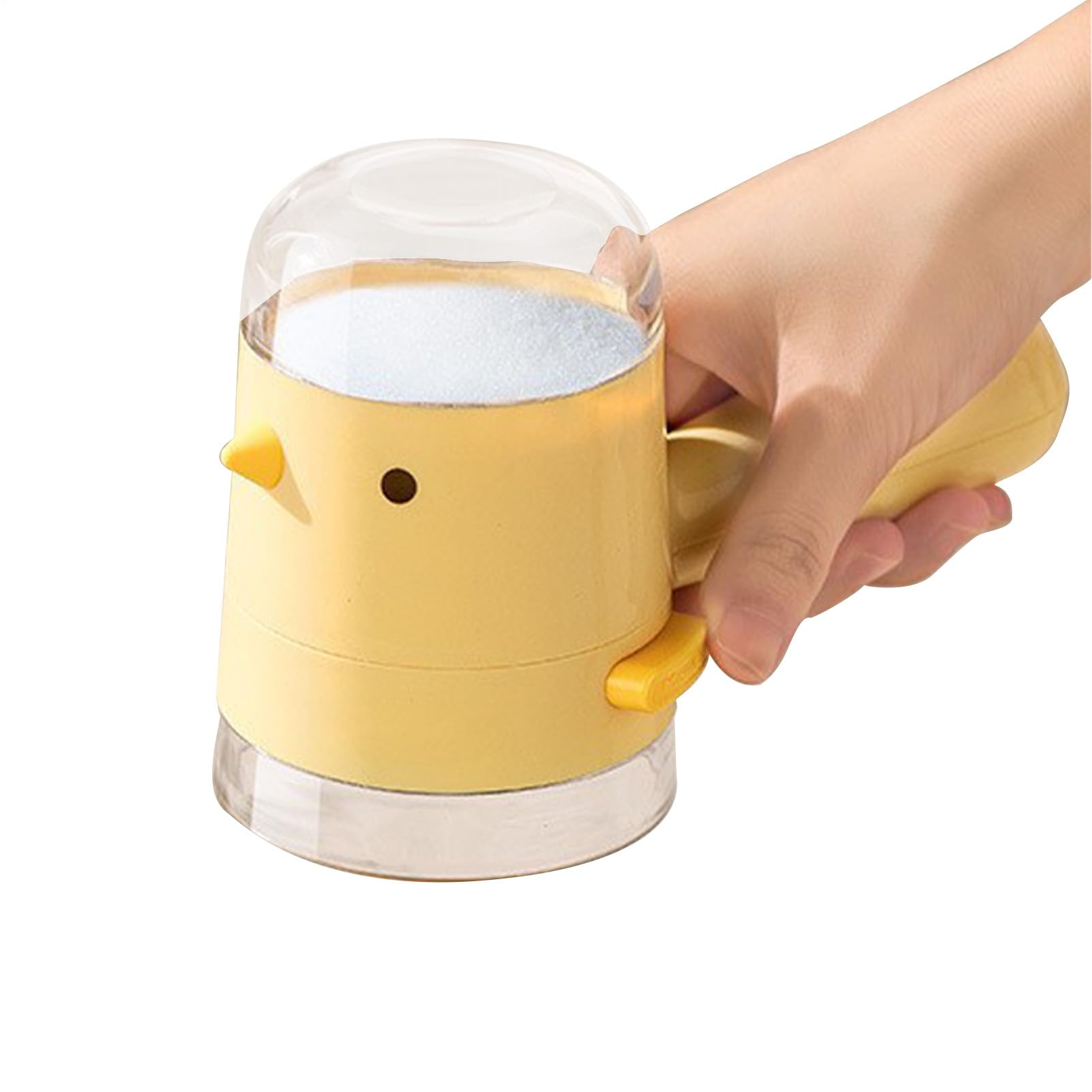 Salero - Pimentero Dosificador - Recipiente Hermético Multiusos para Sal con Asa para Barbacoa, Hornear, Cocina Casera y de Restaurante