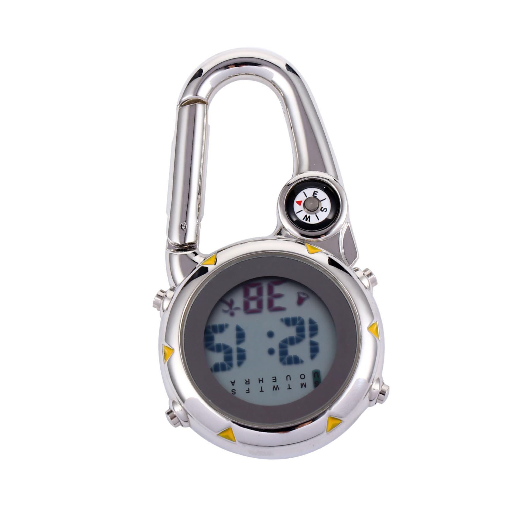 Hemobllo Multifunzionale con Clip Carabiner e Design per Escursionisti e Amanti della Giallo