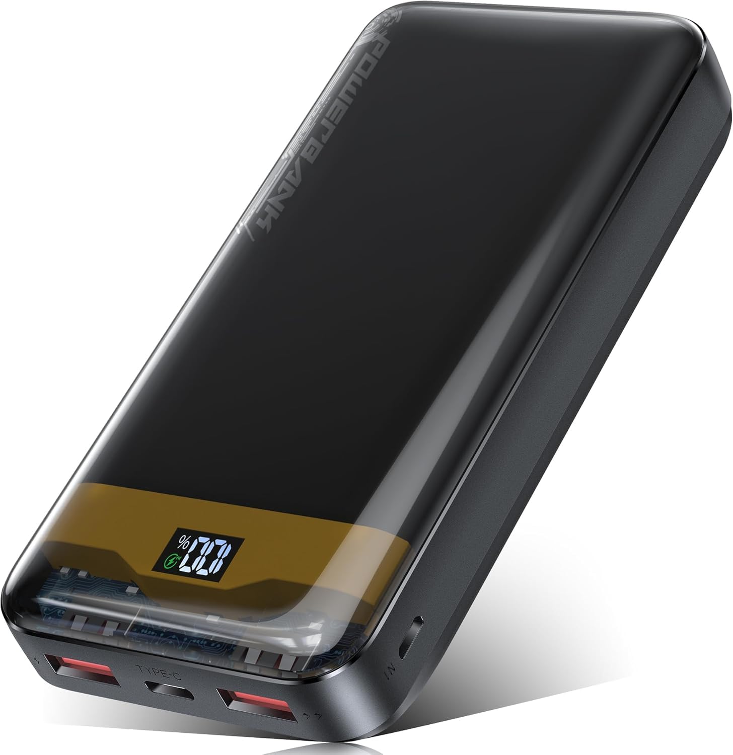 Power Bank 46800mAh Huge Capacity Battery Pack, Fast Charging 22.5W & QC3.0 PD Portable Charger, 4 Charging Ports, LED Digtal Display, Pocket Size Phone Charger Compatible with iPhone/Android/Tablet