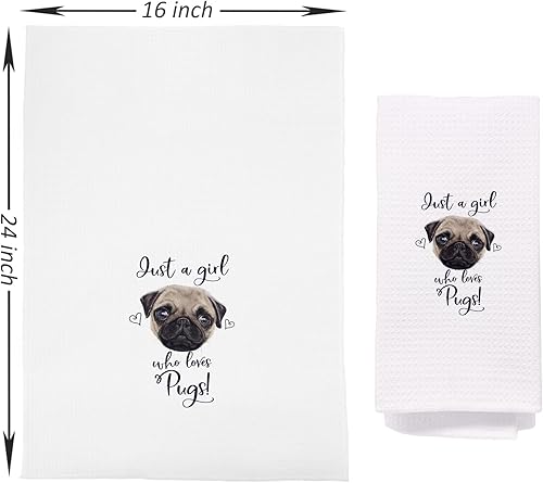 Miniatura 8 de NEGIGA 782 Regalos de hámster para niñas, amantes de los hámsters, toallas de cocina para amantes de las mascotas, regalos para hámsters, toallas de