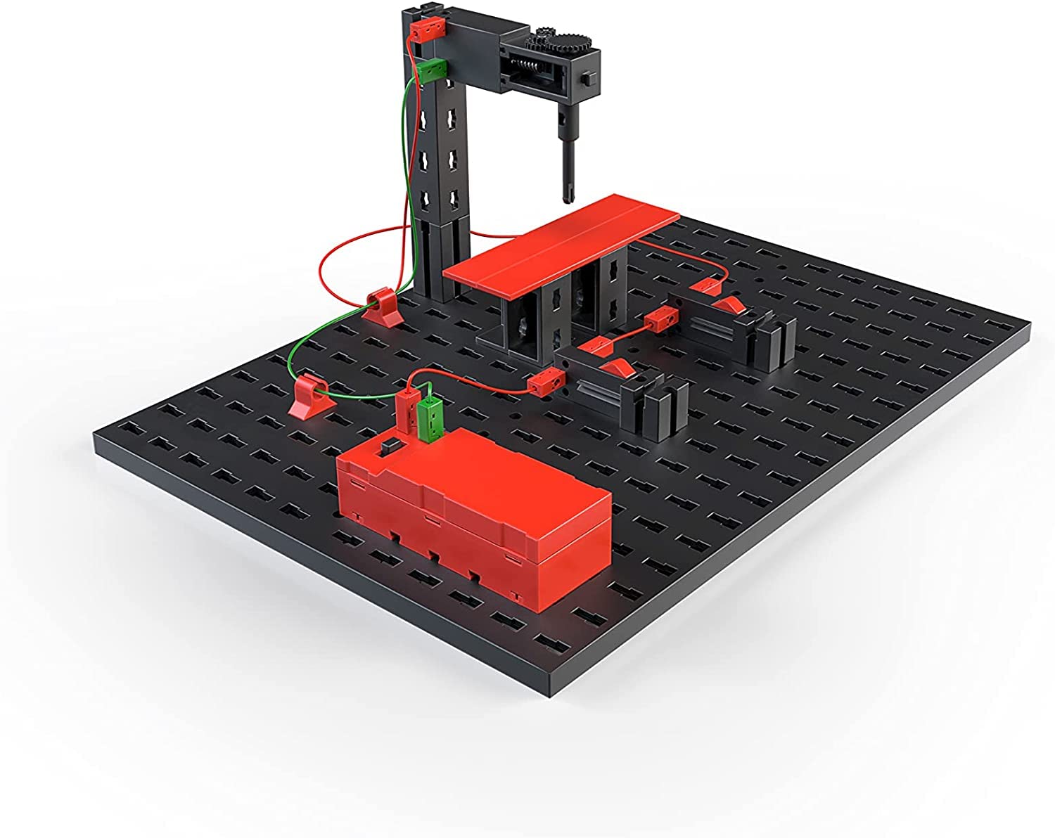 fischertechnik E-Tronic kit di esperimenti elettronici 9+ anni, 16 modelli | Set sperimentale 559883 giocattolo educativo, acquisire le nozioni di base dell'elettronica e della progettazione di circuiti