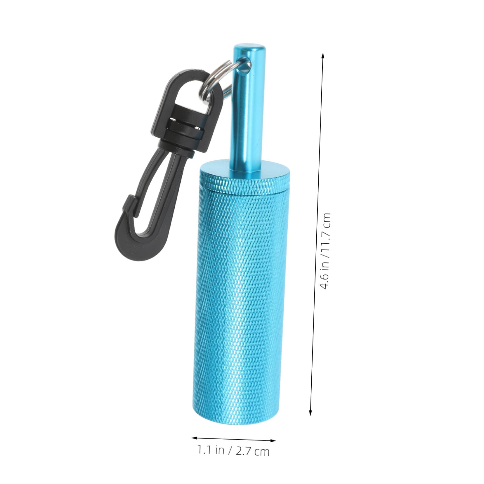 FOYTOKI Dive Gear Essential Aluminum Diving Inner Ball Noise Signal Stick for Scuba Ocean Freshwater