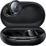 soundcore by Anker Space A40 Écouteurs sans fil à annulation active de bruit auto-ajustables, Réduction du bruit jusqu'à 98 %, Autonomie de 50 heures, Son haute résolution, Ajustement confortable, Personnalisation via l'application, Chargement sans fil