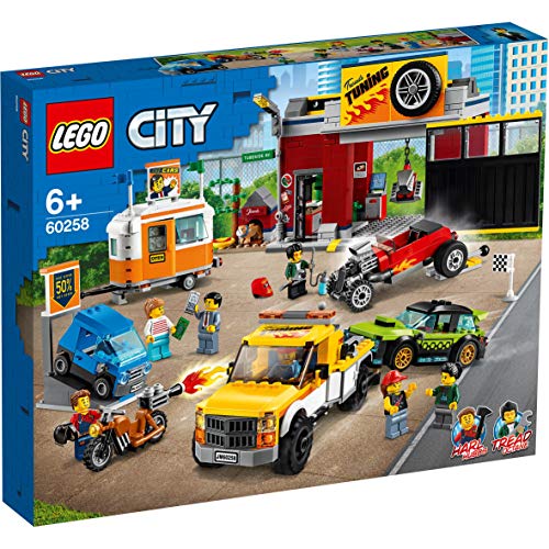 LEGO 60258 City Nitro Wheels Taller de Tuneo