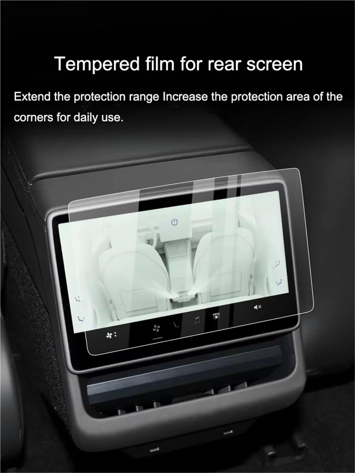 Displayschutzfolie Kompatibel Mit Tesla Für Model Y Juniper