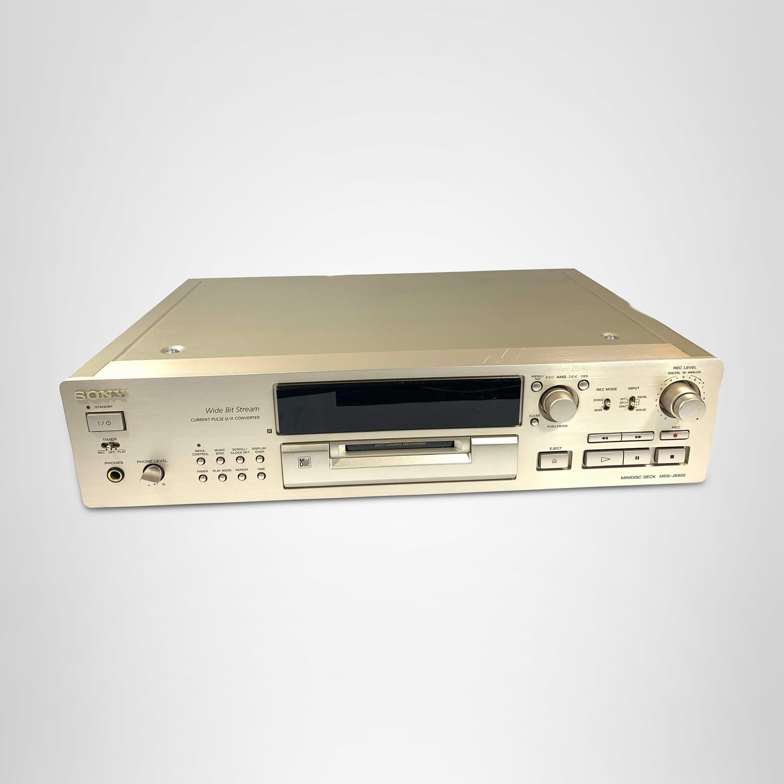 Amazon | SONY ソニー MDS-JB920 ゴールド ミニディスクデッキ (MD 