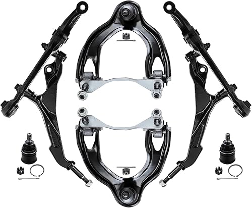 Miniatura 49 de Detroit Axle - Kit de brazos de control inferiores delanteros para Jeep Grand Cherokee Dodge Durango 2011-2015 2012 2013 2014, 2 brazos de control