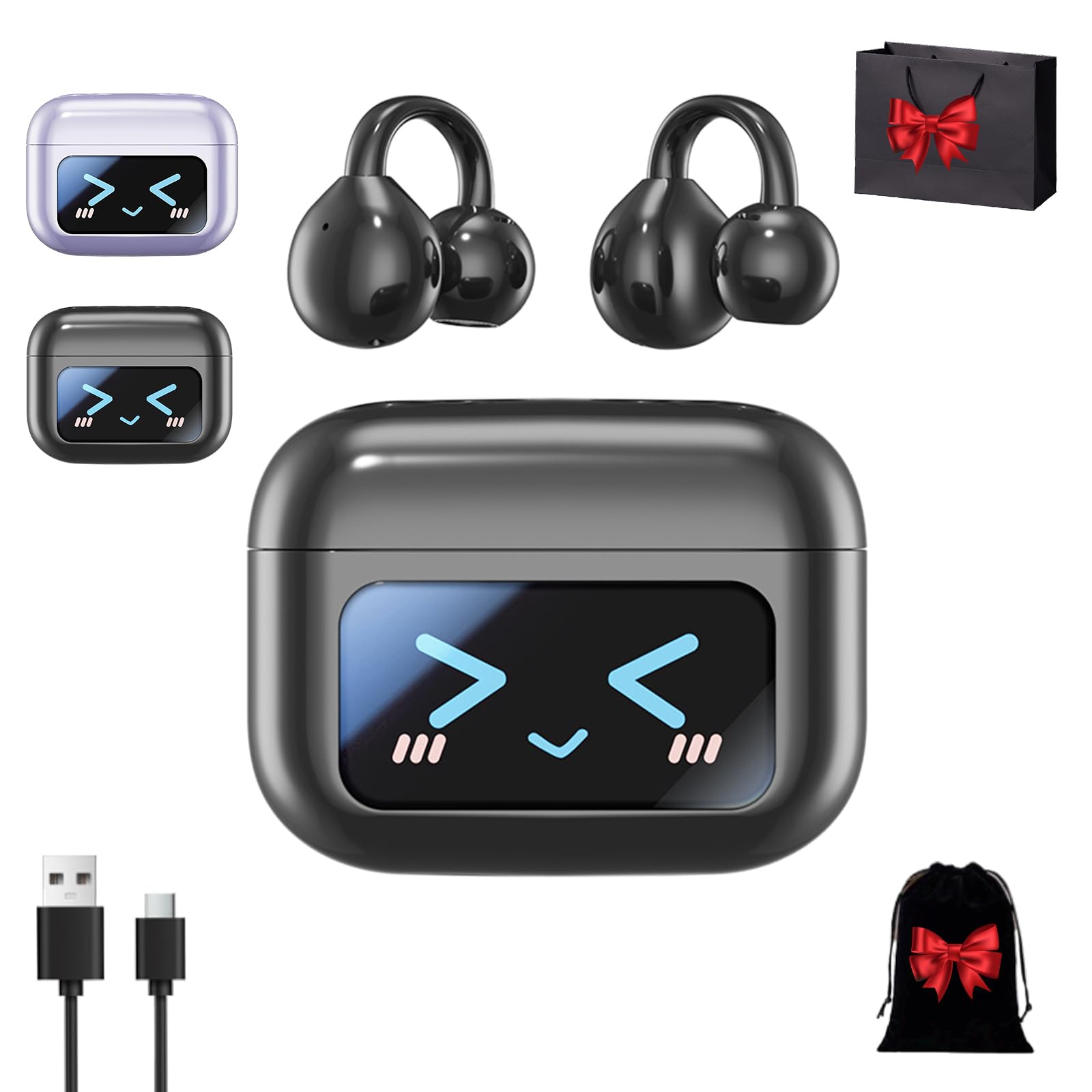 M100 Charging Case with LCD Touch Screen