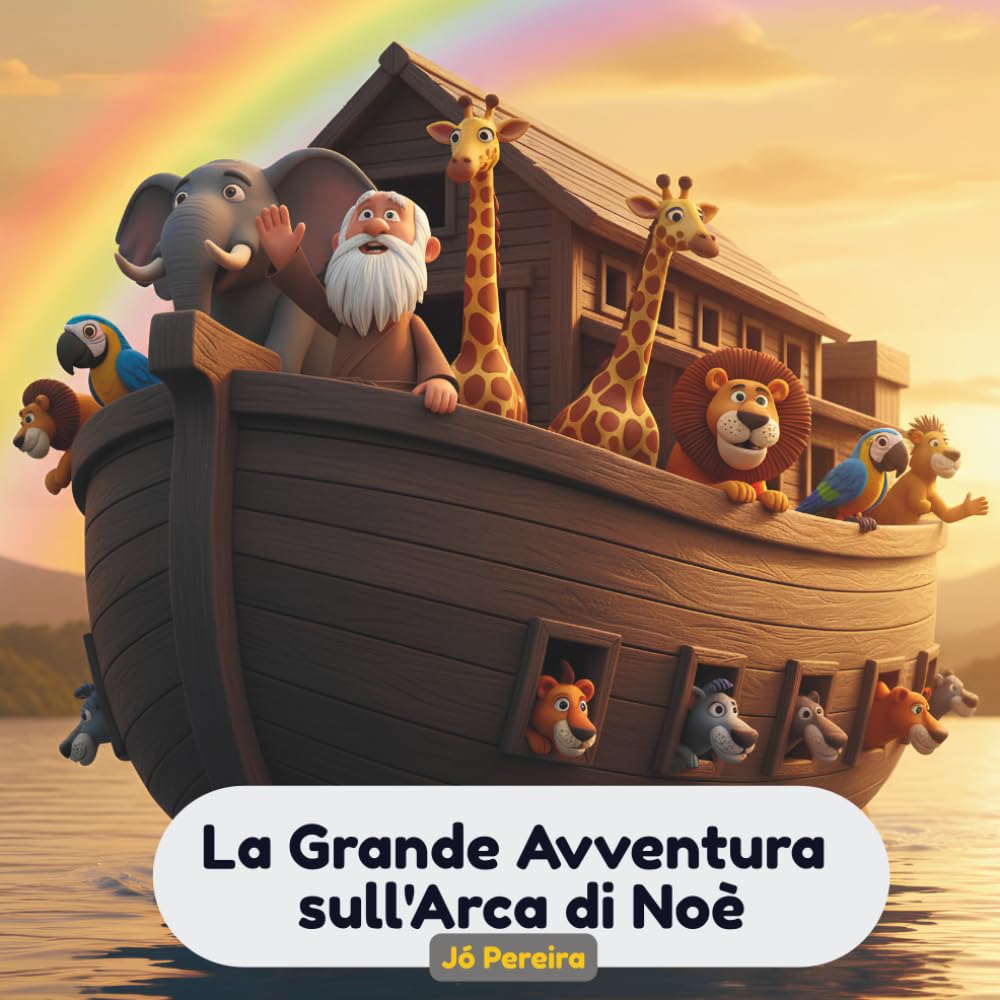 La Grande Avventura sull'Arca di Noè: Una storia biblica illustrata per bambini (Storie per Bambini)
