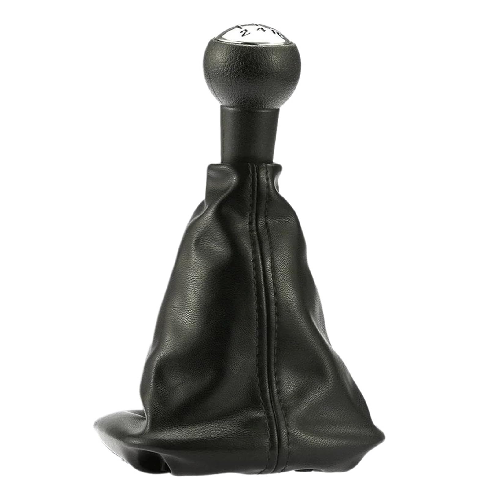 XZCVTYW Car Lever Gear Shift Knob 5 Speed Gear Shift Knob Gearstick Gaiter Boot Replacement Car Speed Gear Shift Handle for Peugeot 207 307 406