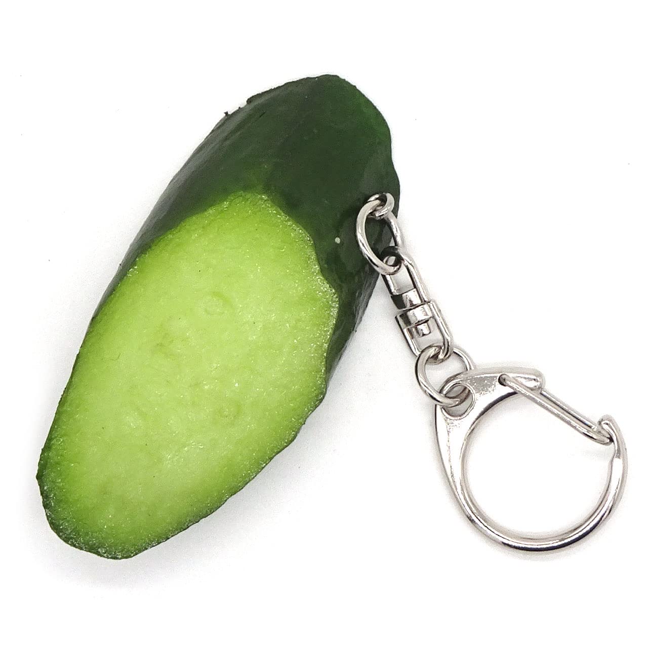 Cucumber Slice, Food Sample, Keychain Cute, Funny, Souvenir, Present, 361K, Coconut Accessory : Home & Kitchen