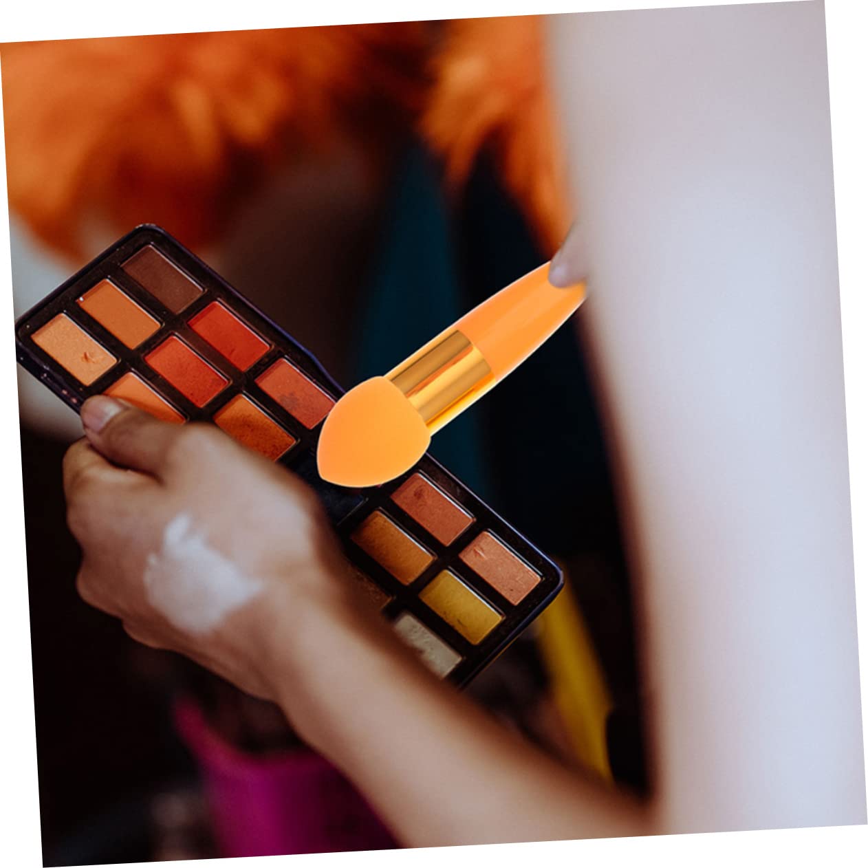 MAGICLULU 5 Sets Make-up-schwamm-pinsel-set Damen Handheld Make-up-stifte Make-up-quaste Make-up-schwämme Zum Mischen Von Make-up-tools 6 Stück * 5