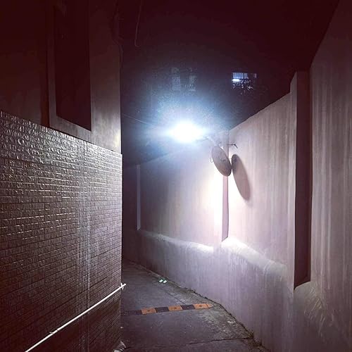 Miniatura 4 de HANNAHONG Luz de inundación LED de 10 W, 1100 lúmenes, luz súper brillante de seguridadtrabajoplanta, IP66 impermeable al aire libre, reflector para