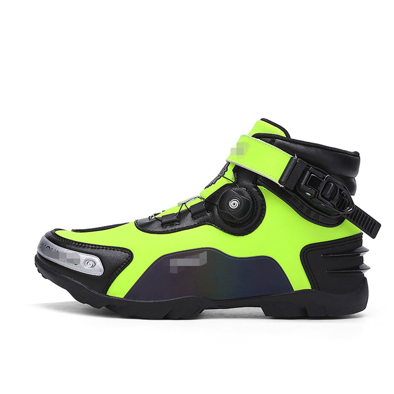 Botte Moto Cross Chaussure Moto Femme Chaussures De Protection De Motocross AntidéRapantes Respirantes Semelle en Caoutchouc ComplèTe Homme Et Femme