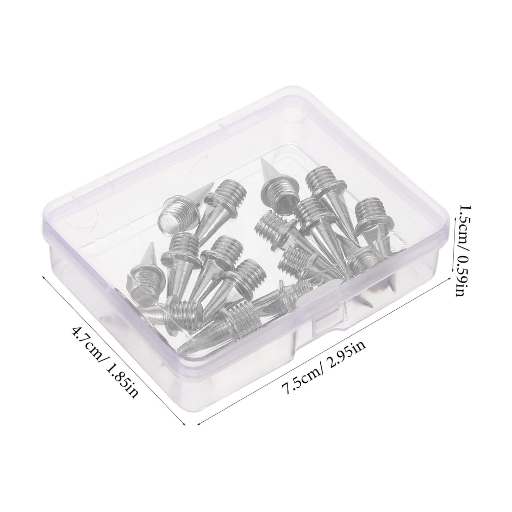 BCOATH Spikes Running Spikes for Track Shoes Metal Track Spikes Men's Running Spikes Jump Spikes Shoe Spikes Set