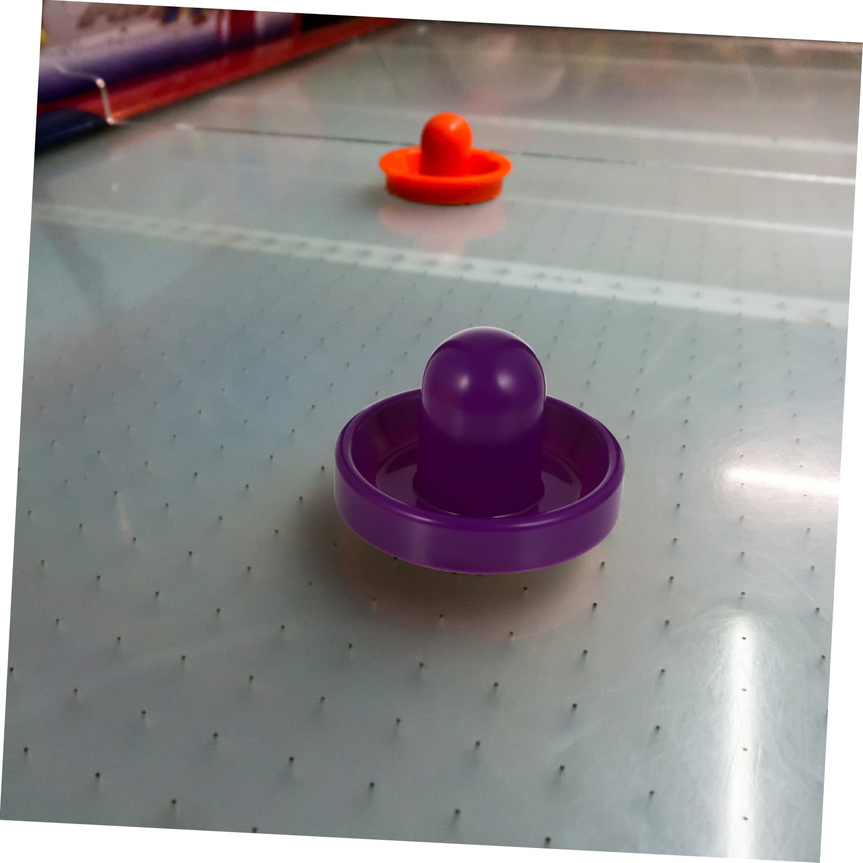 UKCOCO Hockey su Paddle Gialli Dischi Rossi Accessori per Tavolo per Attività Indoor e Competizioni