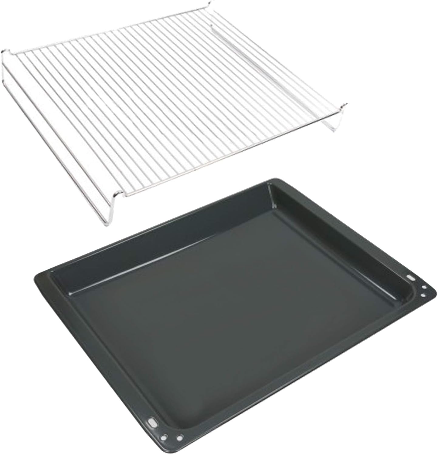 SPARES2GO Drip Pan Tray + Shelf Rack Insert for Neff Oven Cooker