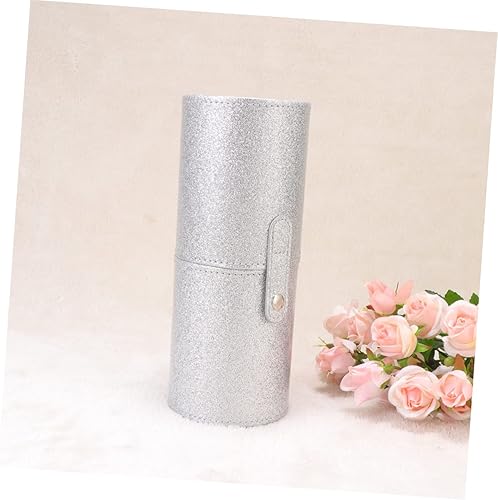 Miniatura 7 de FOMIYES Bolsas de maquillaje de viaje para artículos de aseo y artículos de aseo para viajes, soportes de cuero, soporte para bolígrafos,