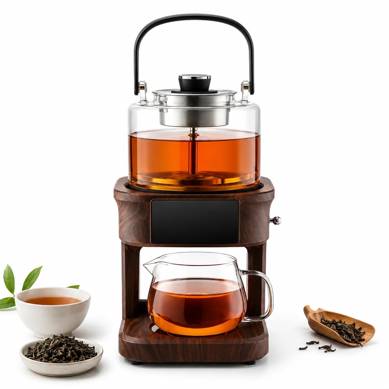 Machine à thé goutte à goutte automatique, 1 L, 1350 W, 8 préréglages