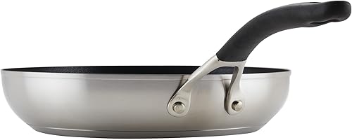 Miniatura 8 de Circulon SteelShield - Juego de sartenes de acero inoxidable con tecnología híbrida SteelShield de acero inoxidable y antiadherente, 10 pulgadas y 8