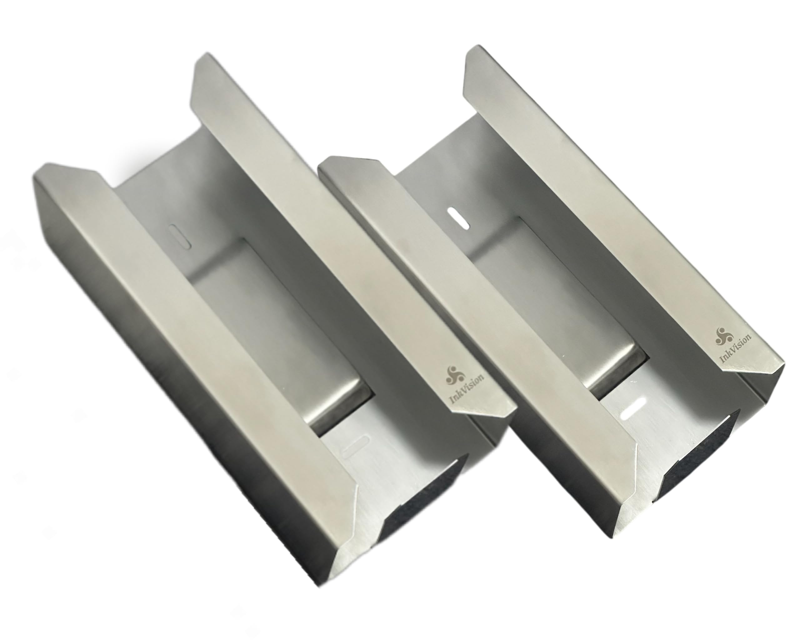 Dispensador de pared para guantes desechables, de acero inoxidable, juego de 2 unidades, montaje en pared