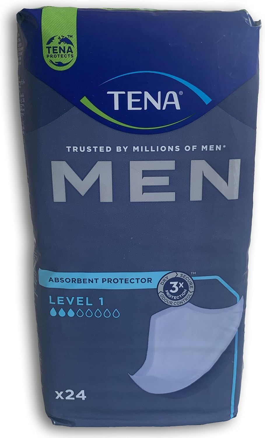 TENA MEN Level 1 - Estándar (variante básico) (Paquete ahorro (6 x 24 unidades)